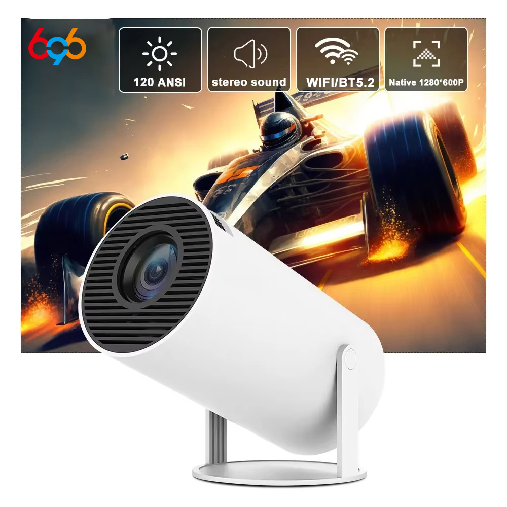 Video Home Cinema - Projector For Android 12 Wifi 120ANSI
