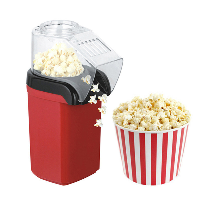 Popcorn Machine Home - Mini Automatic Hot Air Popcorn Maker