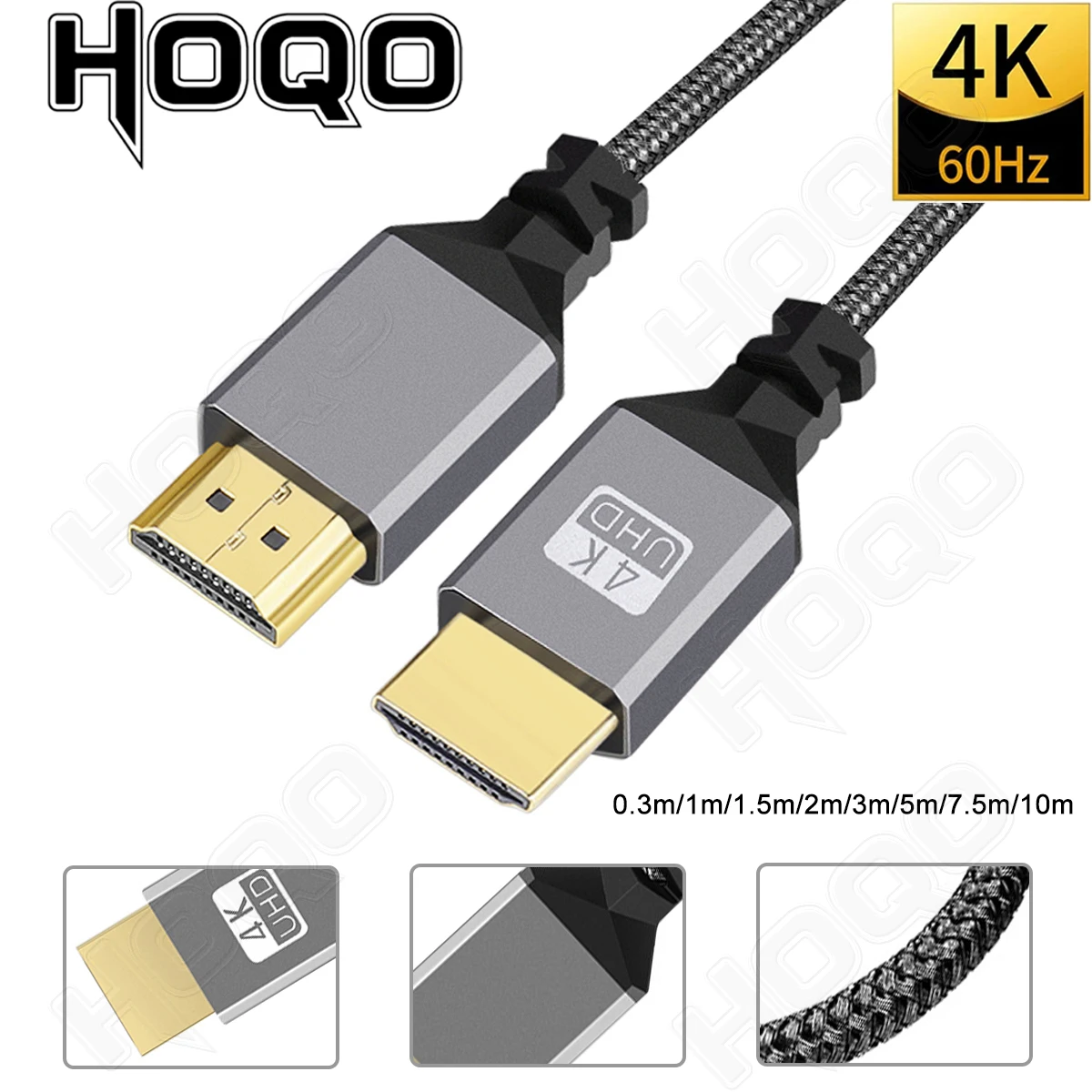 0.3m 1m 1ft HDMI Cable 2.0 Wir - Home Cinema Projector Xiaomi ulasan dan harga