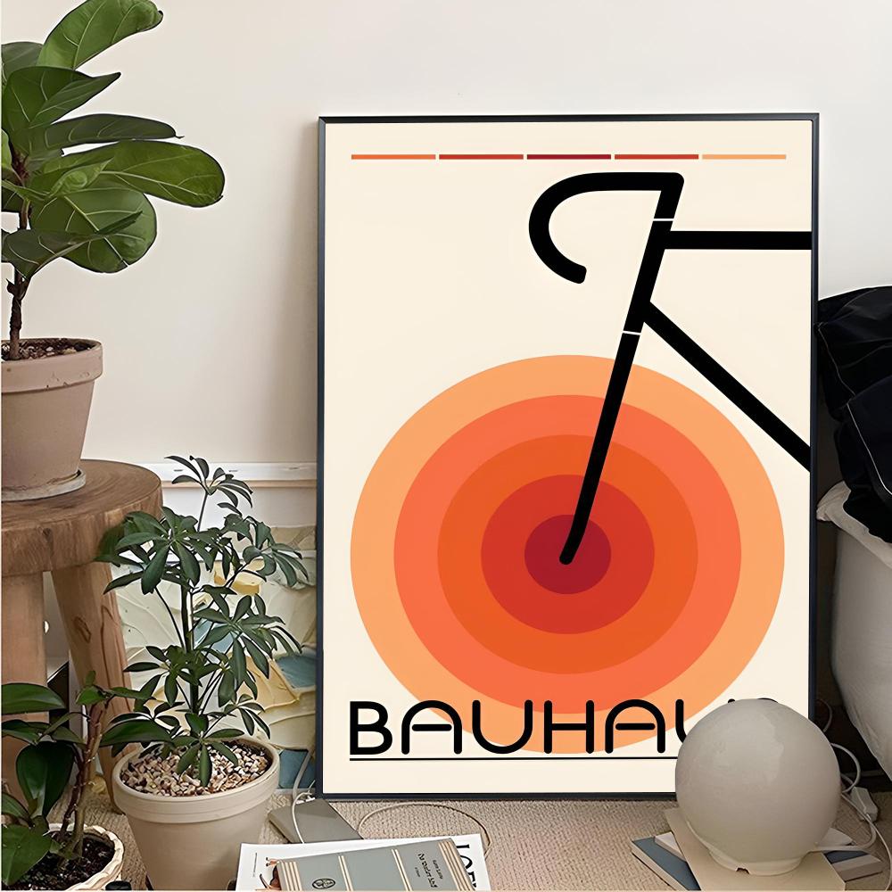 Abstract Orange Bauhaus-S Geom - Home.Cinema Orange ulasan dan harga