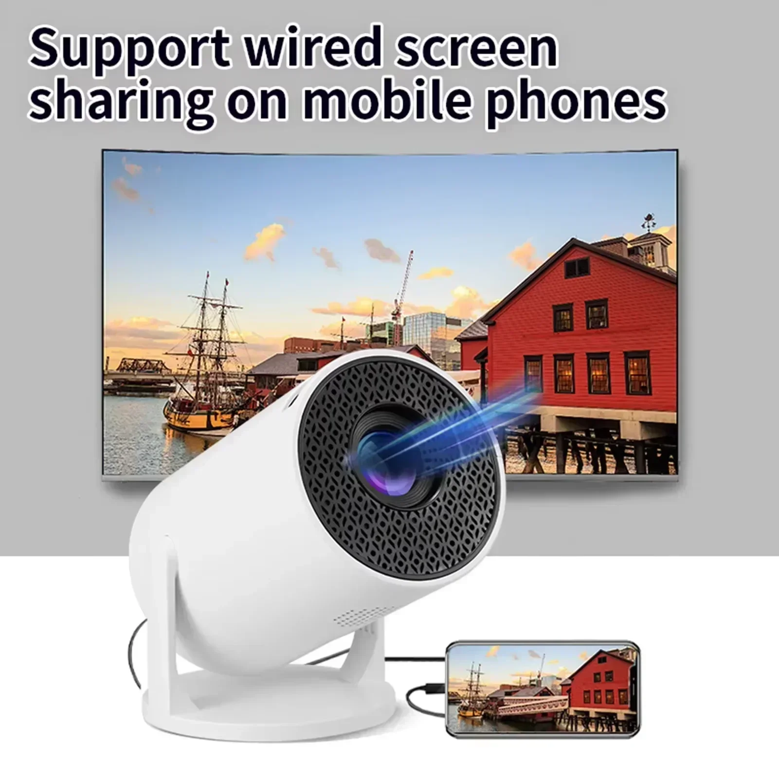 New SmartProjector Mini HY300  - Video Home Cinema ulasan dan harga