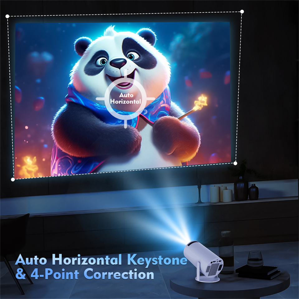 2026 New HY300 Projector 4K An - Video Home Cinema ulasan dan harga