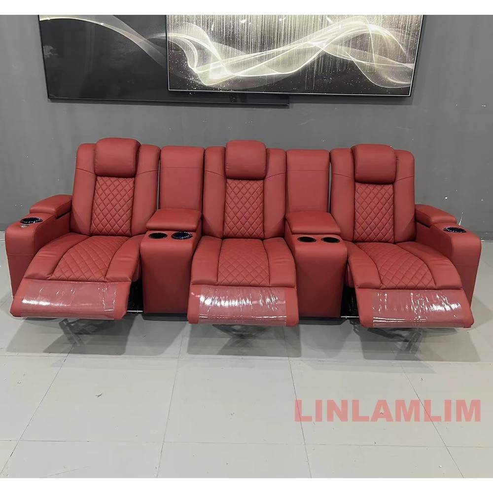 Linlamlim Luxury 3-Seat Reclin - Home Cinema Luxury ulasan dan harga
