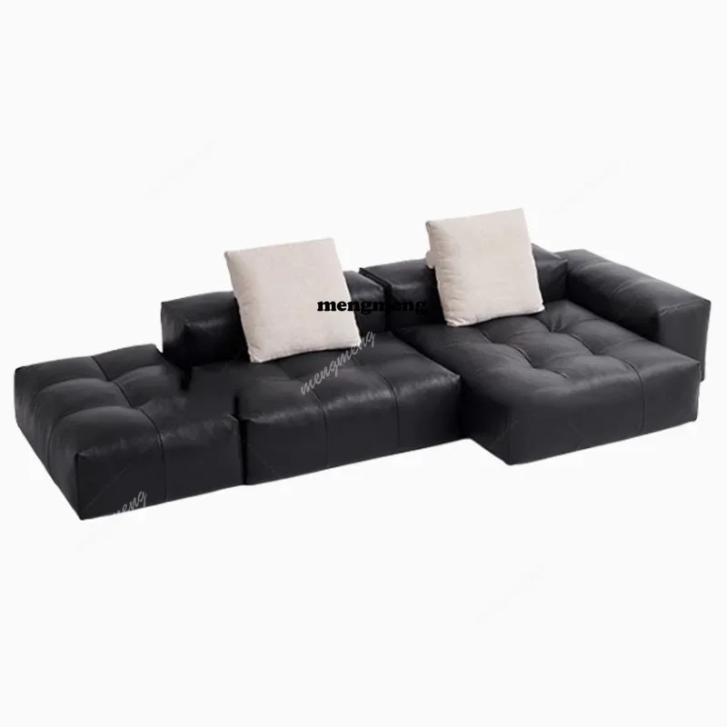 Nordic Leather Compressed Sofa - Home Cinema Room Design ulasan dan harga