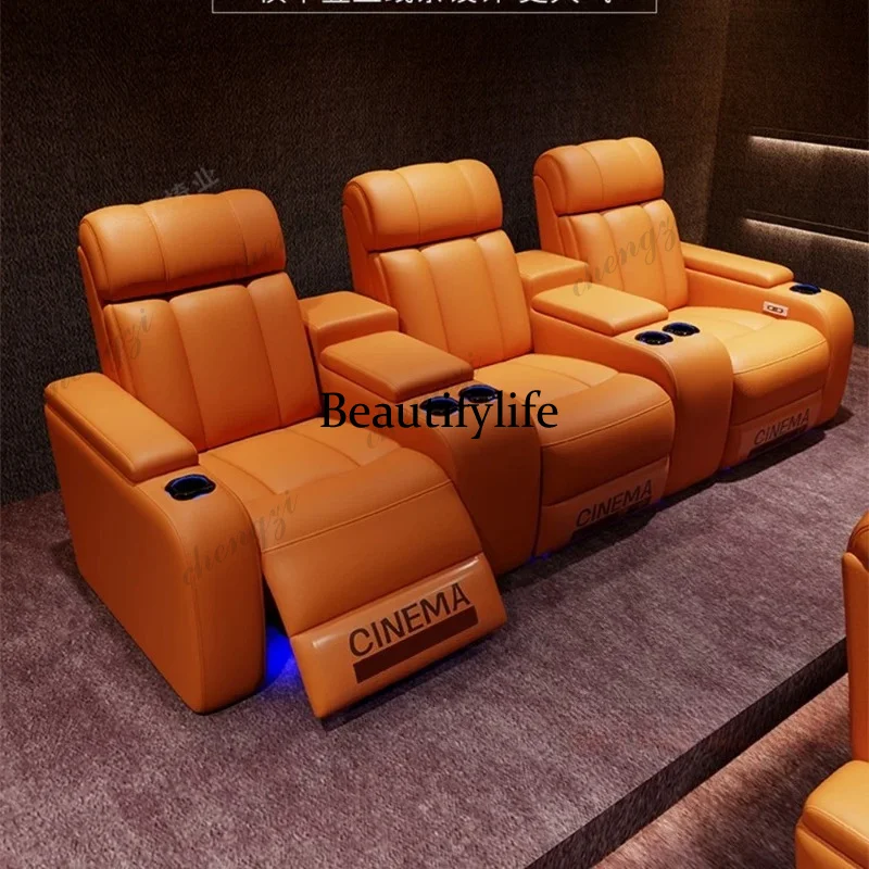 G153 Luxury Genuine Leather El - Home Cinema Luxury ulasan dan harga