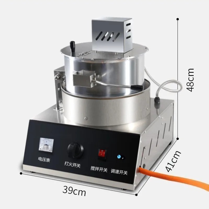 Gas Automatic Popcorn Machine  - Popcorn Machine Home ulasan dan harga