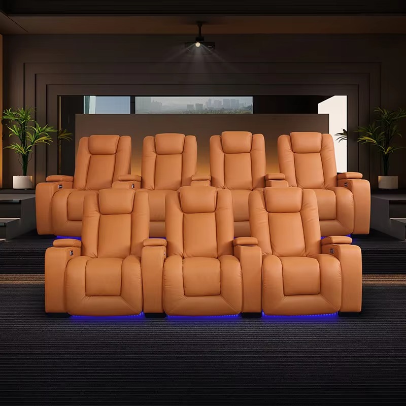 Luxury Manual Cinema Sofas Rec - Home Cinema Luxury ulasan dan harga