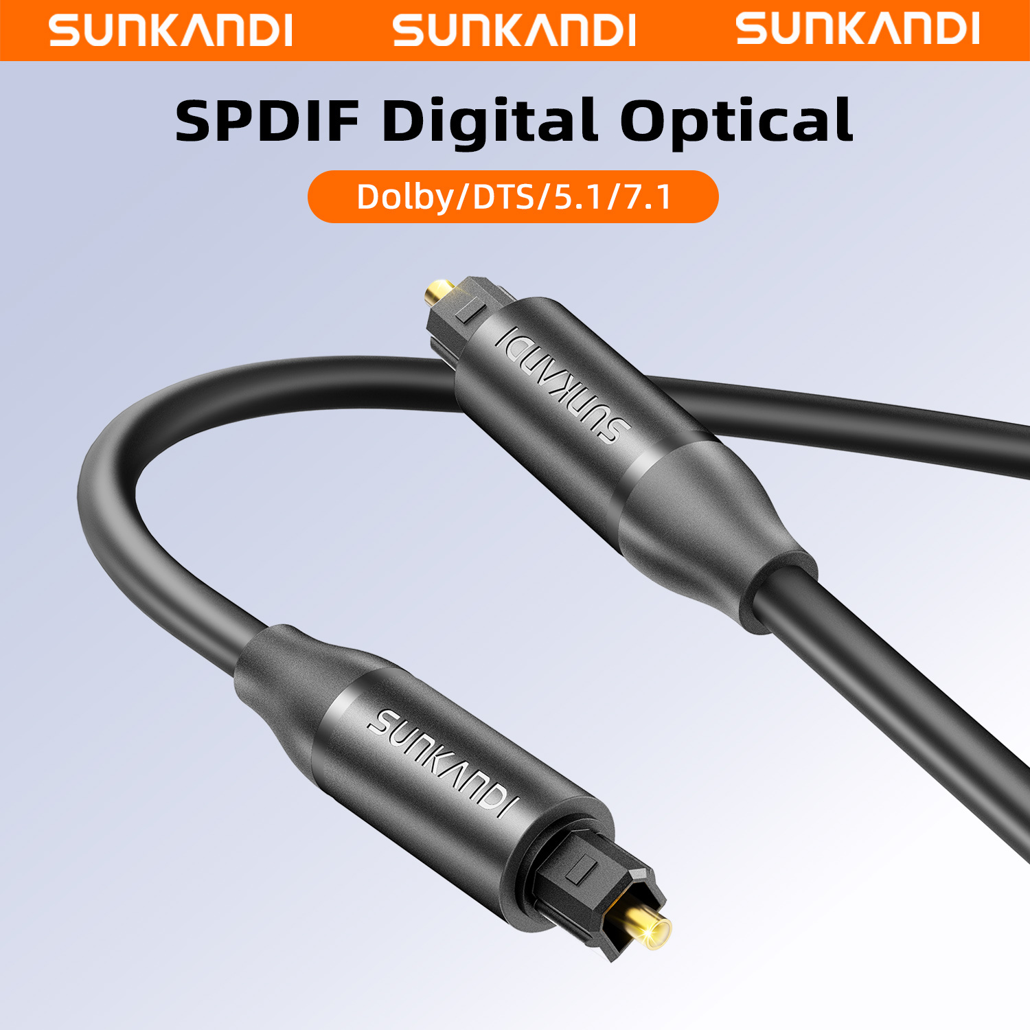 SUNKANDI Optical Audio Cable,  - Video Home Cinema ulasan dan harga