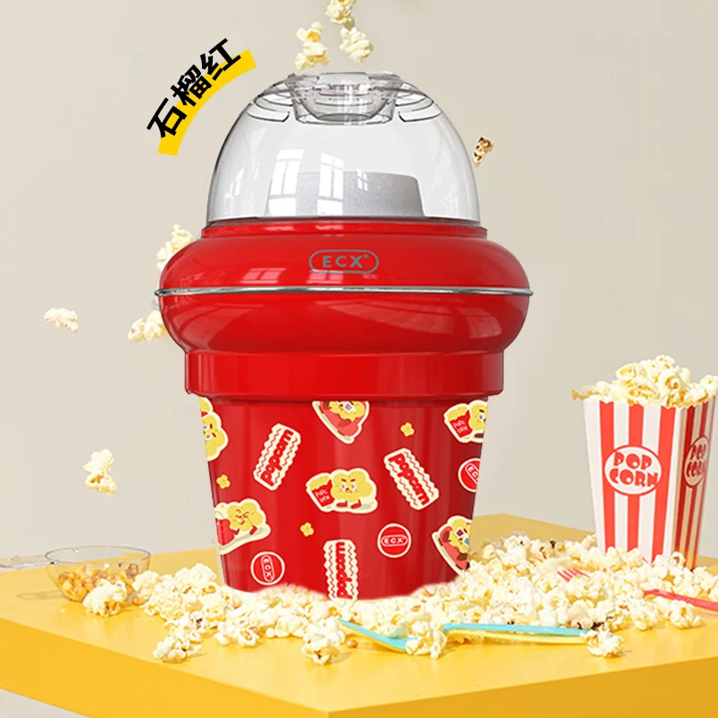 220V ECX Automatic Popcorn Mak - Popcorn Machine Home ulasan dan harga