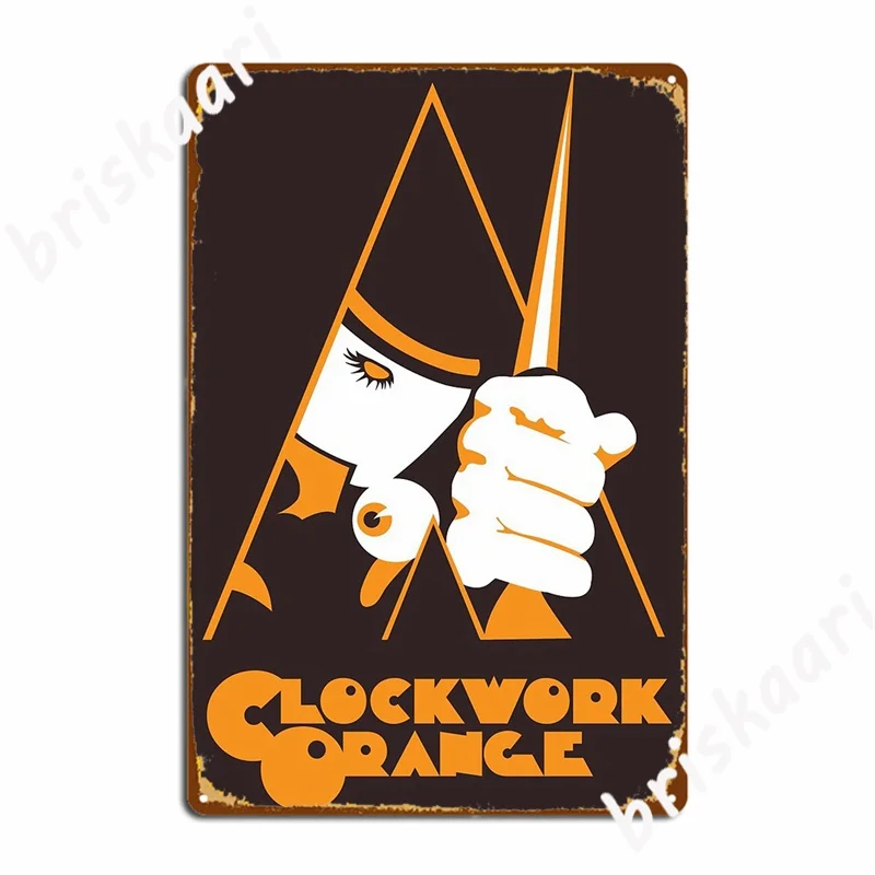 Clockwork Orange Metal Signs C - Home.Cinema Orange ulasan dan harga