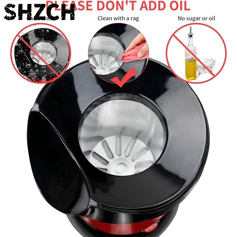 1200W Hot Air Popcorn Machine  - Popcorn Machine Home ulasan dan harga