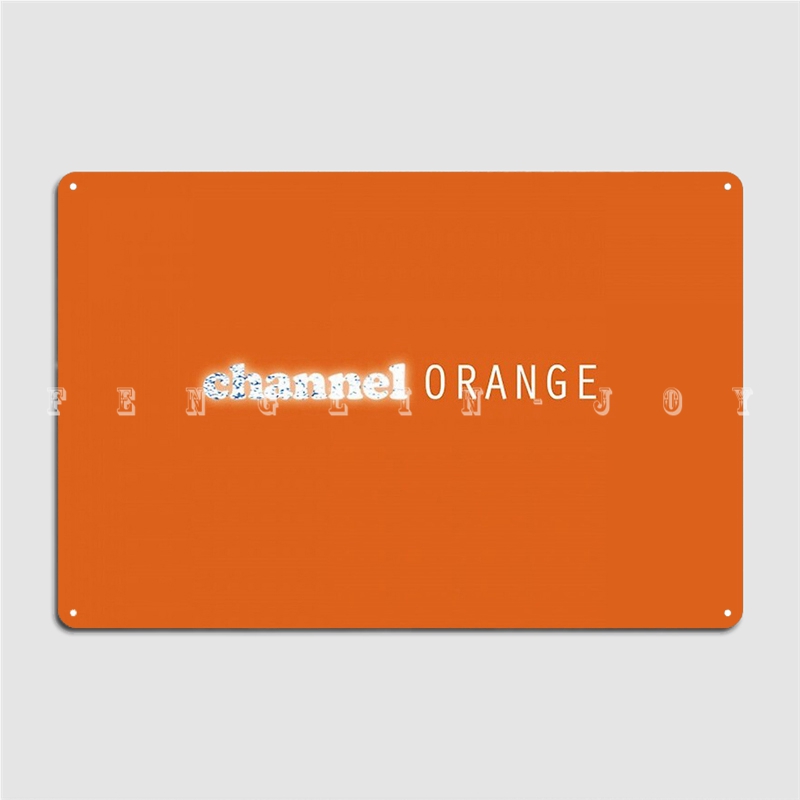 Channel Orange Metal Sign Club - Home.Cinema Orange ulasan dan harga