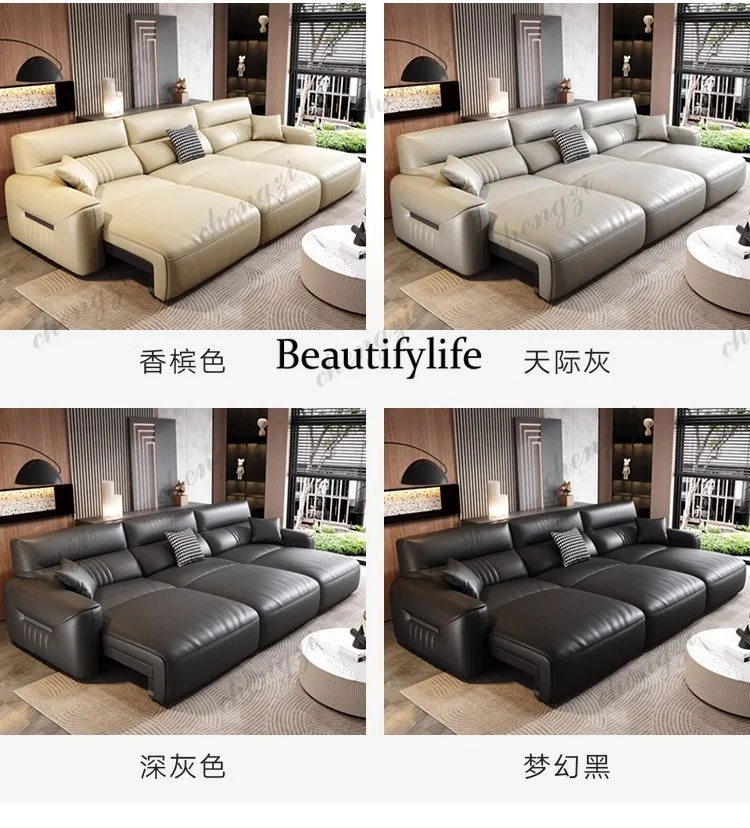 03 A68 Genuine Leather Living  - Home Cinema Room Design ulasan dan harga