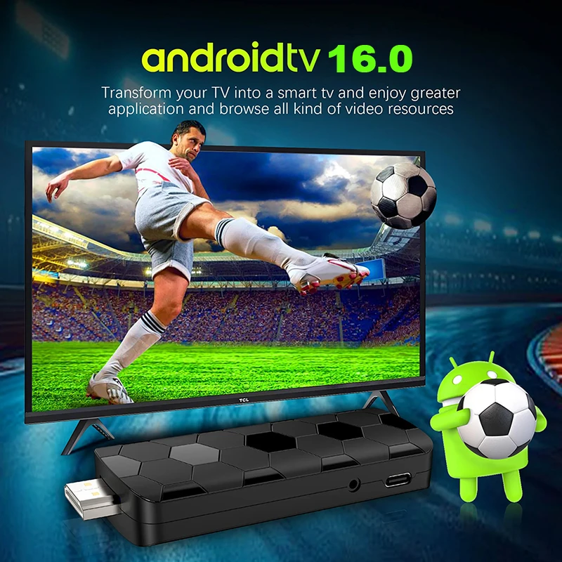 Android 16 8K Ultra HD TV Stic - Home Cinema App ulasan dan harga