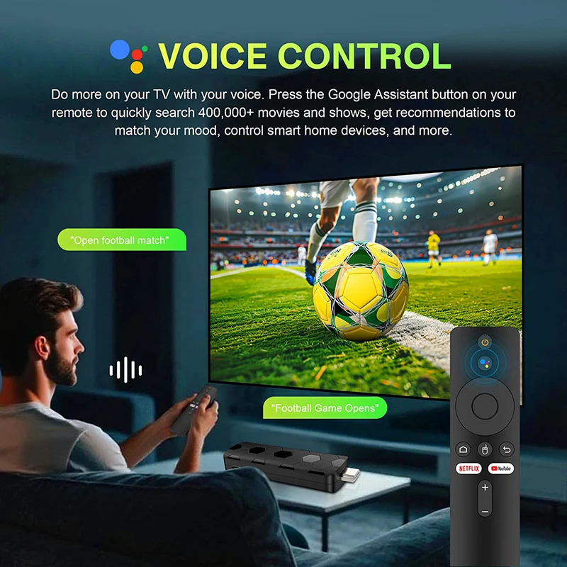 Android 16 8K Ultra HD TV Stic - Home Cinema App ulasan dan harga