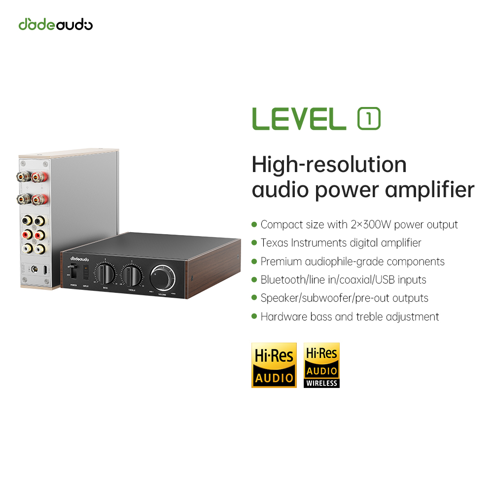 JadeAudio Level 1 Desktop HiFi - Home Cinema App ulasan dan harga