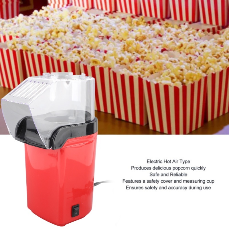 1200W Electric Hot Air Popcorn - Popcorn Machine Home ulasan dan harga